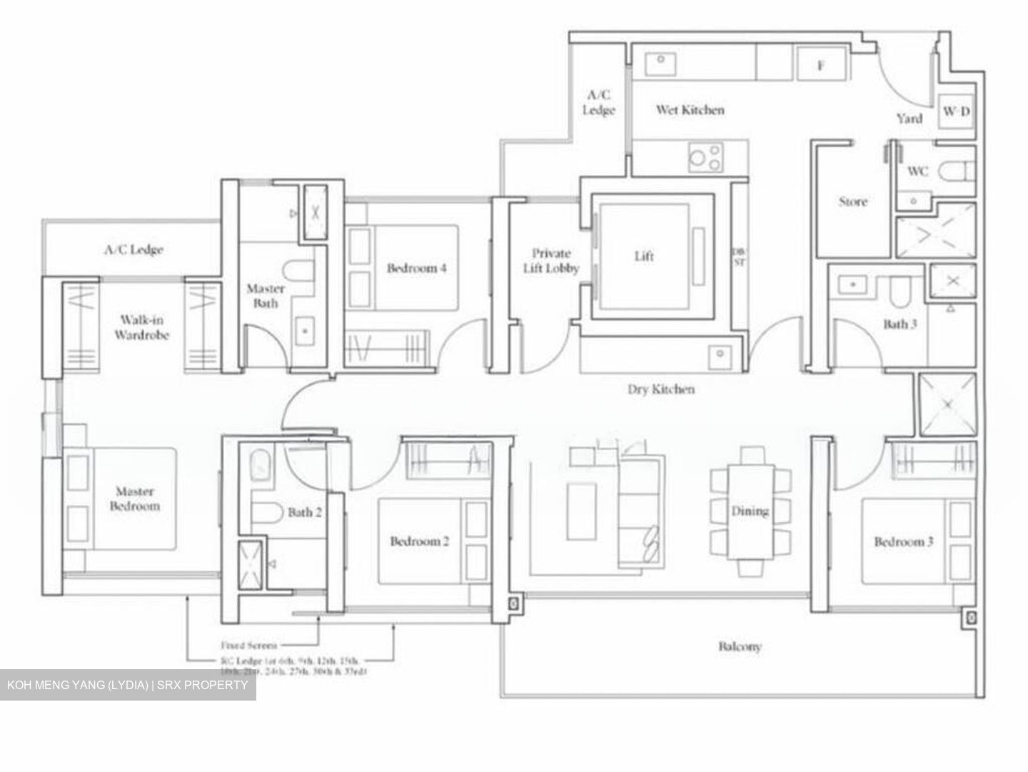 Avenue South Residence (D3), Apartment #520412571